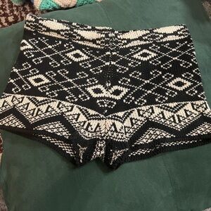 Ecote Monochrome Knit Shorts